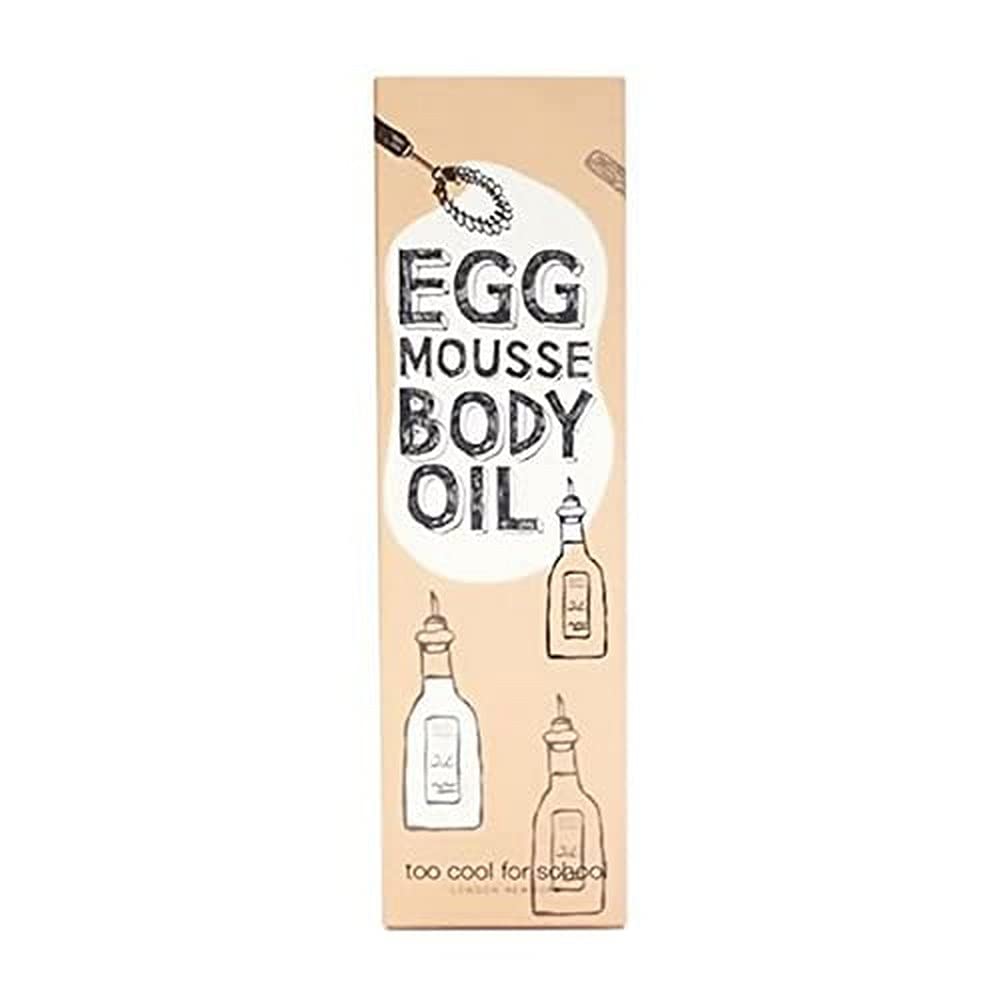 [Too Cool for School] Egg Mousse - Body Oil/Pack/Soap Egg Mousse Body Oil - BeesActive Australia