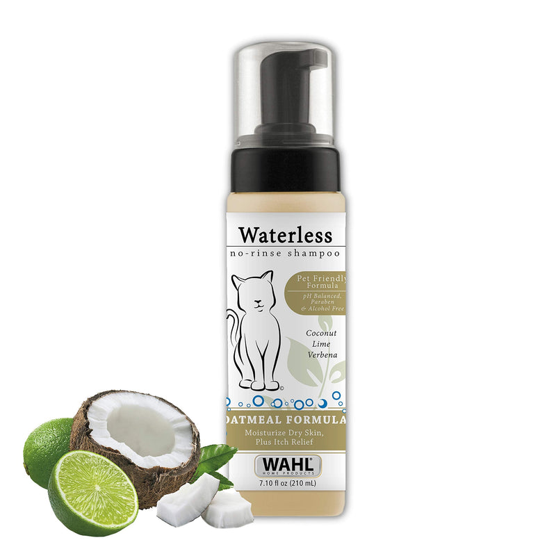 Wahl Cat Waterless Shampoo for Soothing Damaged Skin, Refreshing, Cleaning, and Removing Odors Between Baths - 7.1 Oz - BeesActive Australia