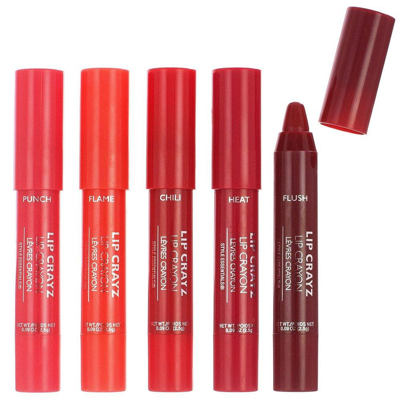 Style Essentials Lip Crayons, 5 Count - BeesActive Australia