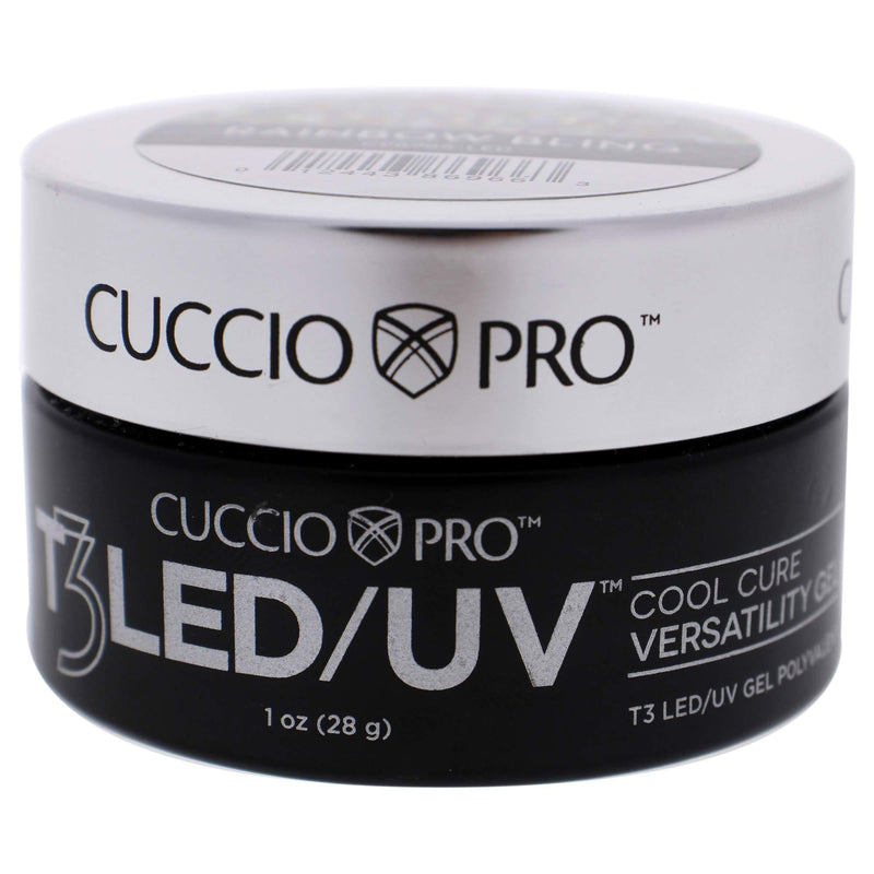 Cuccio Pro T3 Cool Cure Versatility Gel - Rainbow Bling 1 Ounce - BeesActive Australia