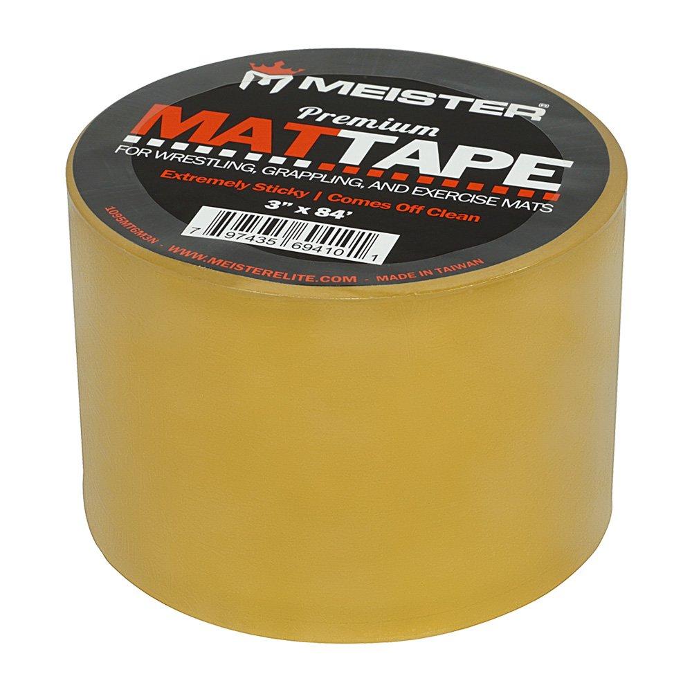 Meister Premium Mat Tape for Wrestling, Grappling and Exercise Mats - Clear 3" Wide x 84' 1 Roll - BeesActive Australia