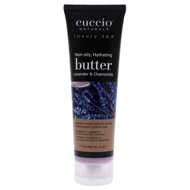 Cuccio Naturale Butter Blend Lavender and Chamomile - Non-Greasy Moisturizing Butter Body Cream - Calming and Relaxing - Paraben and Cruelty Free with Natural Ingredients - 4 oz. 4 Ounce (Pack of 1) - BeesActive Australia