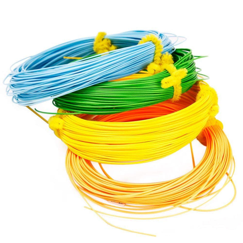 Sougayilang Fly Line 100FT Floating Weight Forward for Fly Fishing Blue 8ft - BeesActive Australia