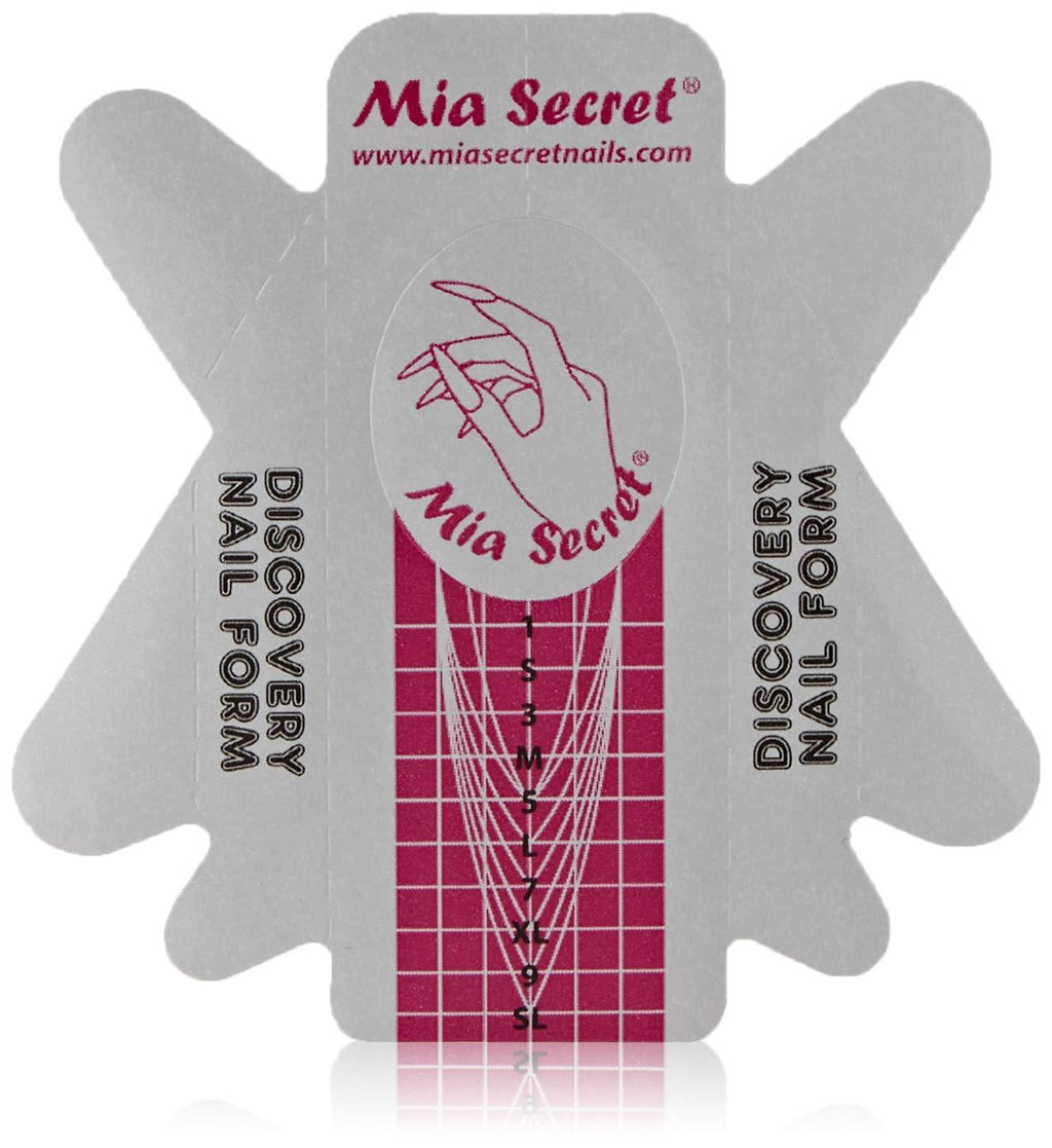 Mia Secret Discovery Nail Forms - 50-Piece - BeesActive Australia