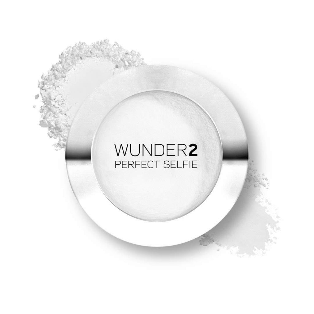 Wunder2 PERFECT SELFIE Makeup Setting Powder HD Photo Finishing Pressed Compact Face Powder Mattifies Skin, Matte One Size, Translucent, 0.24 Oz - BeesActive Australia