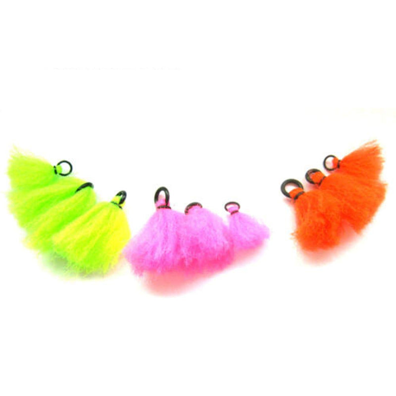 Riverrruns Yarn, Foam Indicator Hand Tied Floating Fly Fishing Nymphs & Dry Fly Fly Fishing Foam Nymph& Dry Fly Combo B:9PC Yarn Indicator - BeesActive Australia