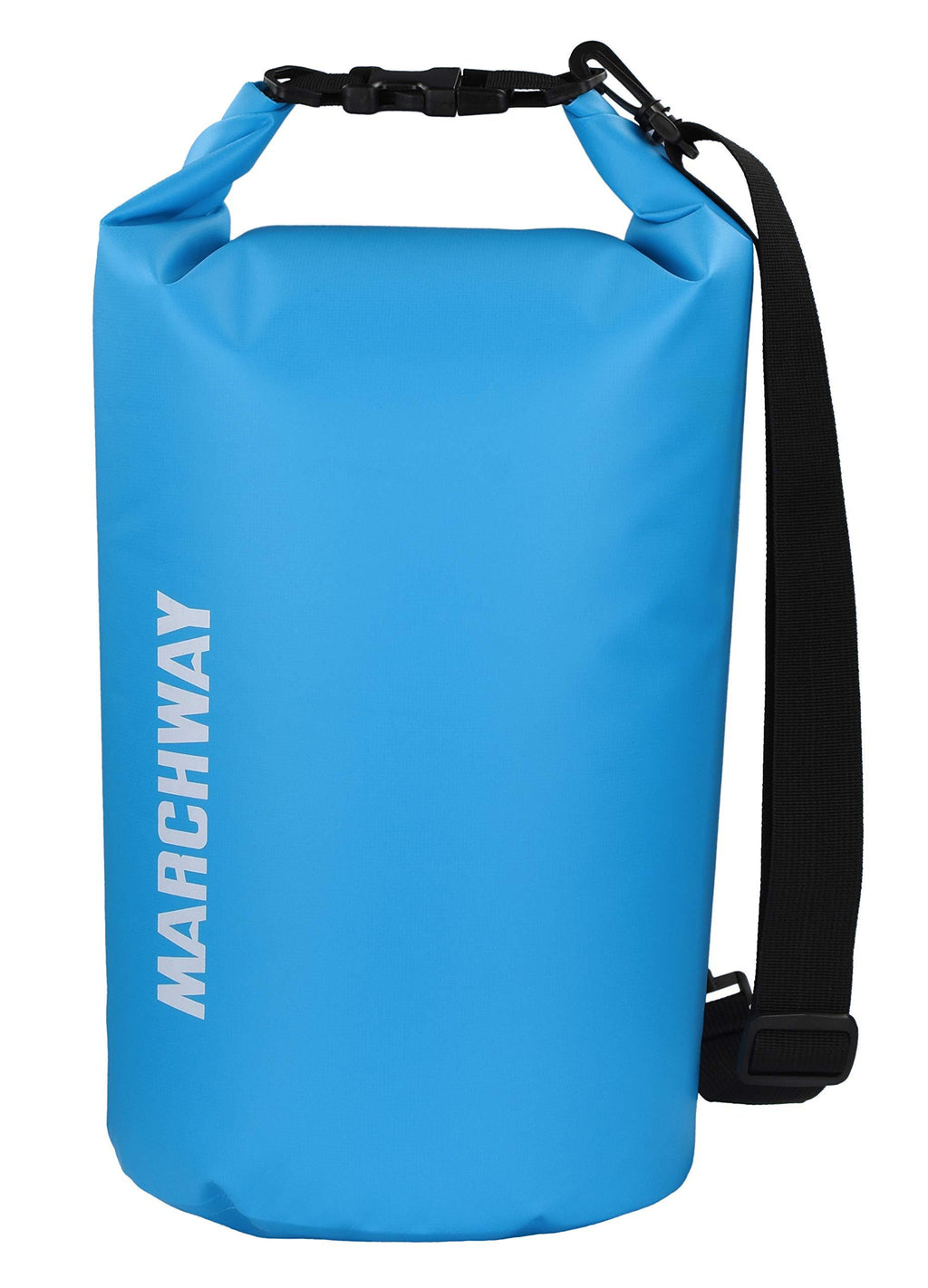 [AUSTRALIA] - MARCHWAY Floating Waterproof Dry Bag 5L/10L/20L/30L/40L, Roll Top Sack Keeps Gear Dry for Kayaking, Rafting, Boating, Swimming, Camping, Hiking, Beach, Fishing Light Blue 20L 