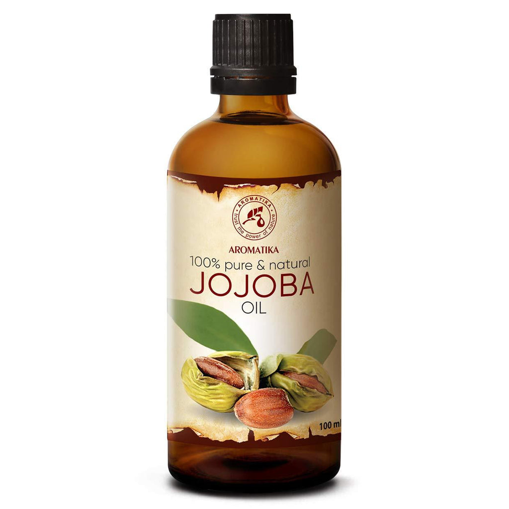 Jojoba Oil 3.4oz - Simmondsia Chinensis Seed Oil - Argentina - 100% Pure & Natural - Cold Pressed - Best Benefits for Skin - Hair - Face - Body - Great for Beauty - Massage - BeesActive Australia