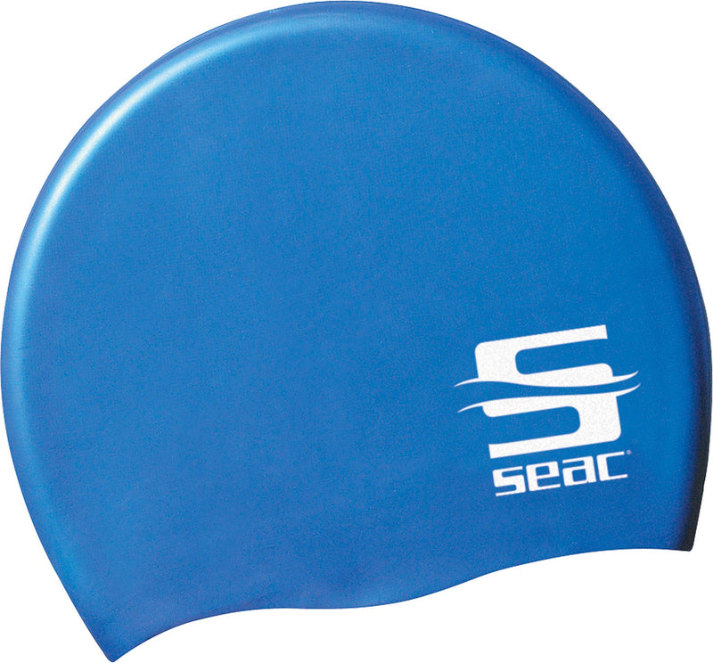 SEAC Silicone Swim Cap Blue - BeesActive Australia