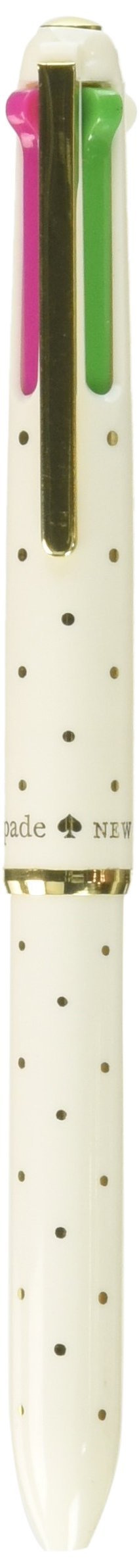 Kate Spade Multi-Click Gel pen, Gold Dot (174930) - BeesActive Australia