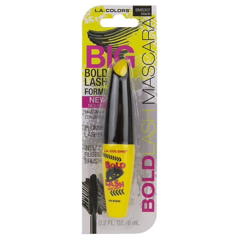 L.A. Colors Bold Lash Mascara, Black, 0.04 Fluid Ounce - BeesActive Australia