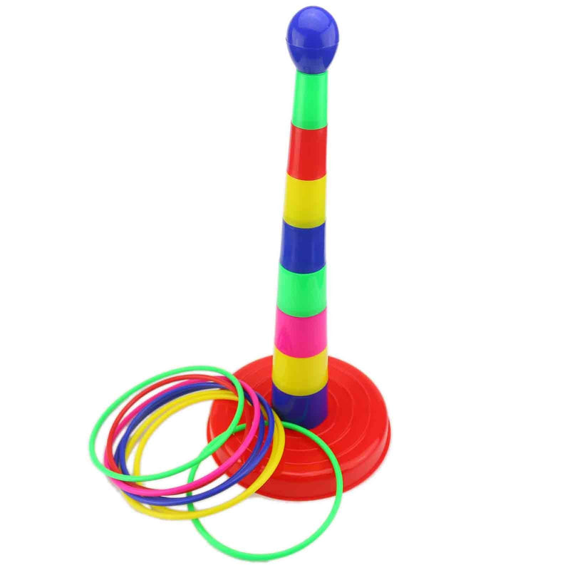 Ogrmar 18" Colorful Plastic Sport Ring Toss Game Set for Kids - BeesActive Australia