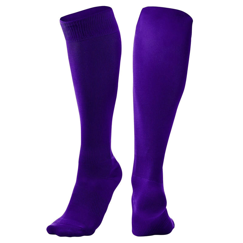 CHAMPRO unisex-adult Compression Style Pro Socks Purple Large - BeesActive Australia