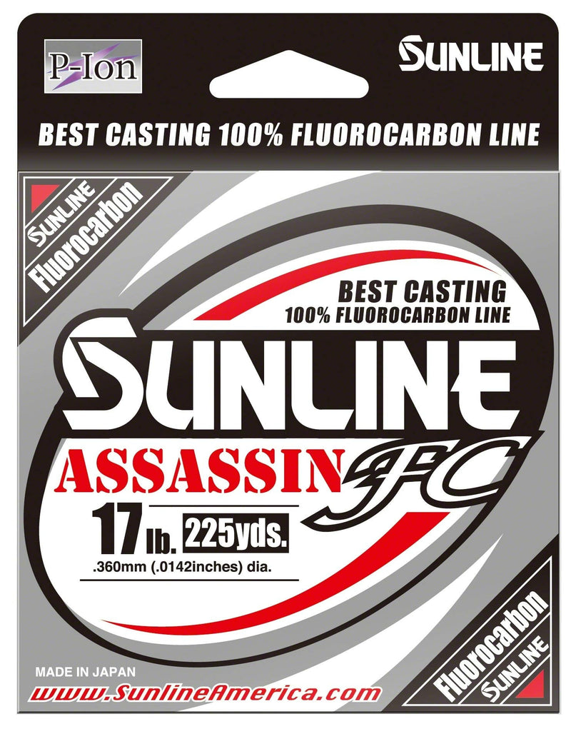 Sunline 63042307 4594-0120 Assassin FC Fishing Equipment, 17 lb - BeesActive Australia