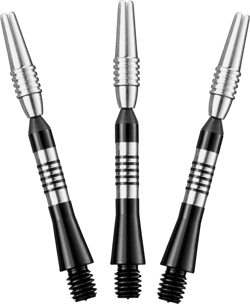 Viper Spinster Yukon Aluminum Dart Shaft: In-Between (INB), Black, 3 Pack - BeesActive Australia