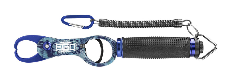 Ego Gripper Tool, Fish Lip Grabber, Lightweight with Safety Clip, Safely Handle your Catch, Keep your Hands Clean, Salt and Freshwater 40 lbs SCALE - Closeout EGO KRYPTEK ULTRA - BeesActive Australia