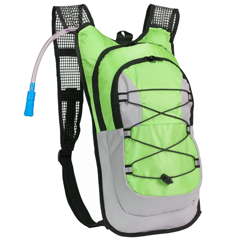 Northwest Survival Hydration Pack - 2 Liter Water Bladder with Extra Large Storage Compartment, Green - BeesActive Australia