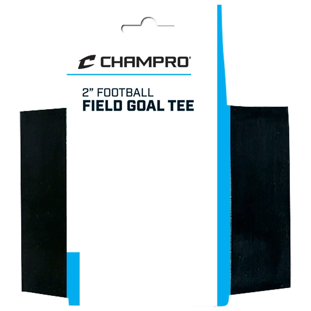 [AUSTRALIA] - CHAMPRO 1" Heavy Black Field Goal Tee (Retail Packaging) (A101S-H) 