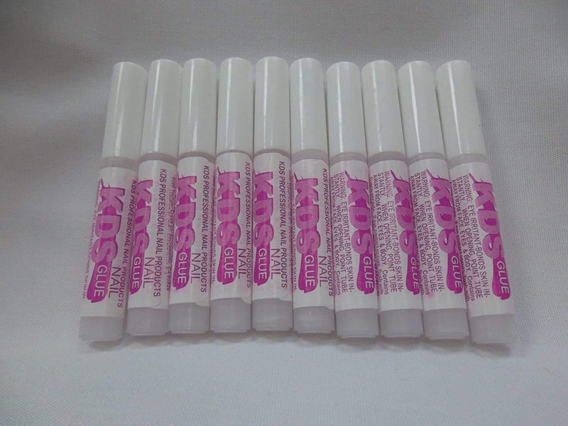 10 pcs KDS Nail Tip Glue - Adhesive Super Bond For Acrylic Nails Tips - 0.07 oz for each glue 1 - BeesActive Australia