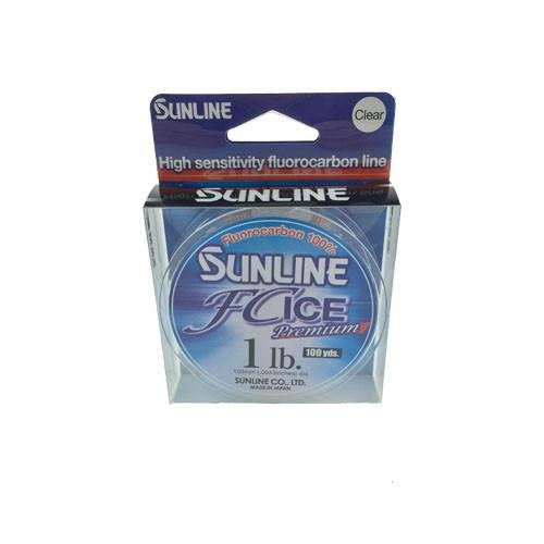 Sunline 63042330 FC Ice Premium Clear 1 LB Fishing Line, Clear, 100 yd - BeesActive Australia