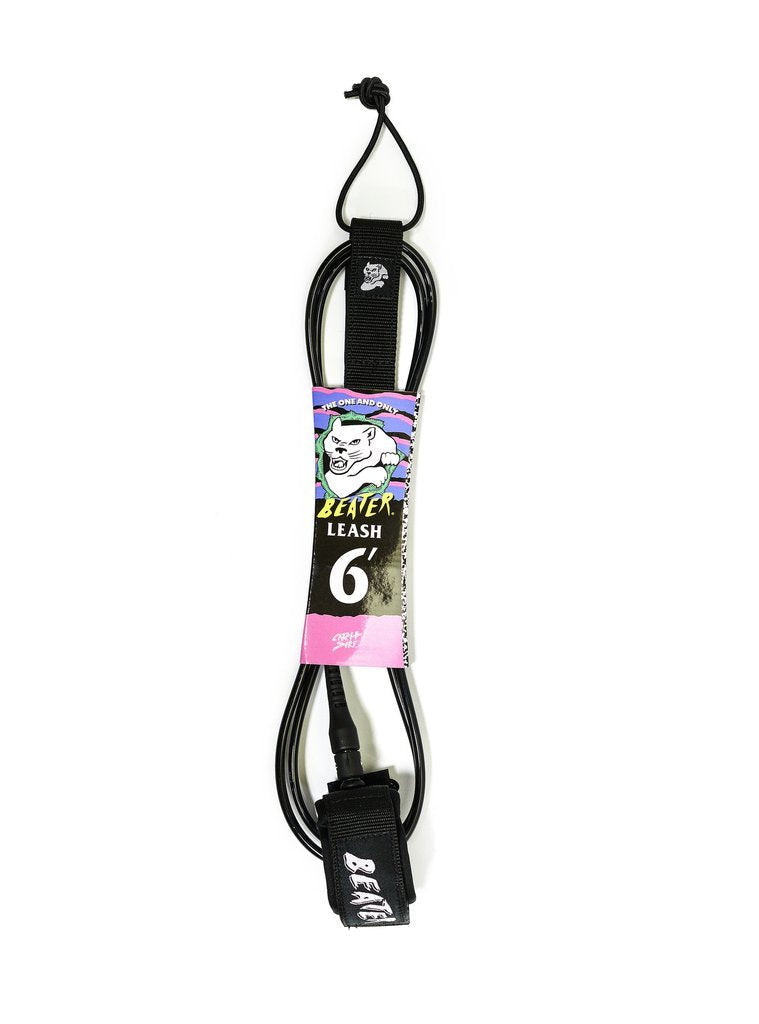 Catch Surf Beater 6' Leash Black - BeesActive Australia