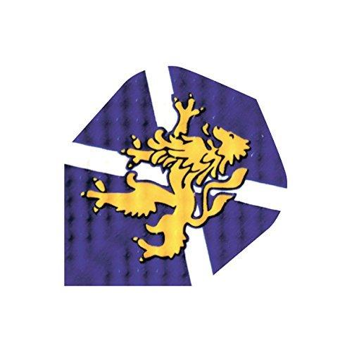 [AUSTRALIA] - US Darts - 3 Sets (9 Flights) Dimplex Standard Scotland Scottish Flag Dart Flights 