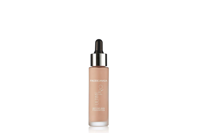 Faces Canada Second Skin Serum Foundation, Spf 15, Ultra Light Weight, Marine Algae Extract Enriched, Natural Matte Finish, Hd Flawless Radiance, Natural, 4.94 Oz Natural 02 - BeesActive Australia