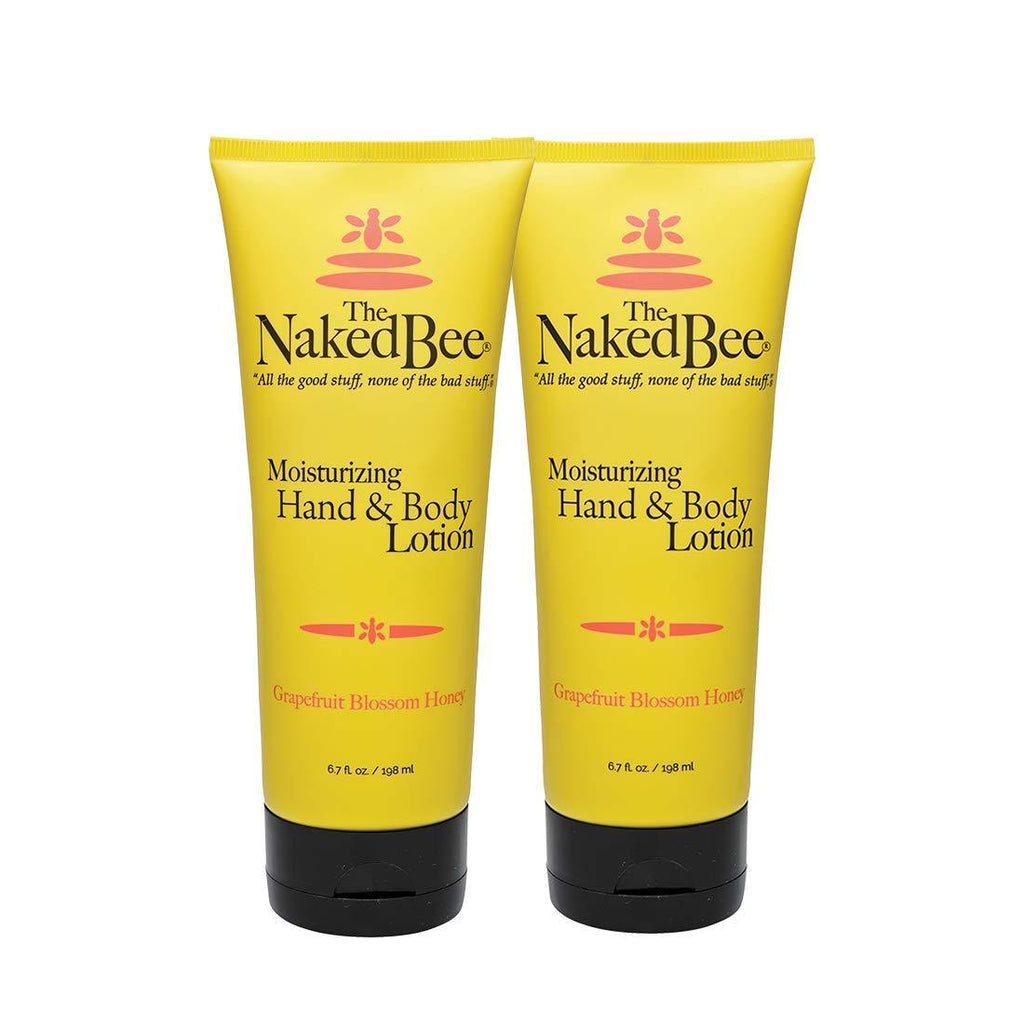 The Naked Bee Grapefruit Blossom Honey Hand and Body Lotion, 6.7oz - 2 Pack - BeesActive Australia
