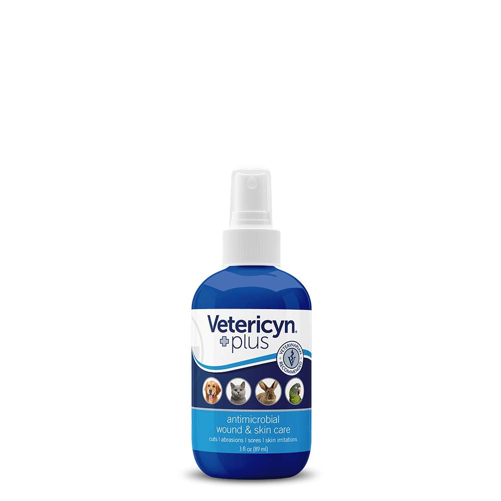 Vetericyn Plus All Animal Wound and Skin Care Spray. Cleans and Relieves Cuts, Abrasions, Irritations, and Sores. Non-Toxic, No Sting Formula. 3 oz - BeesActive Australia