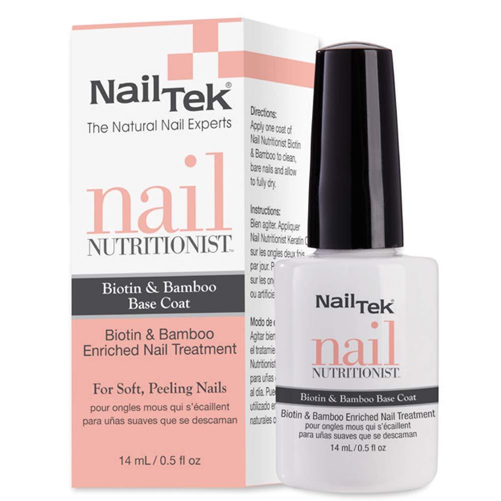 Nail Tek Nail Nutritionist, Bamboo & Biotin 5 in 1 Nail Treatment for Soft and Peeling Nails, 0.5 oz, 1-Pack - BeesActive Australia