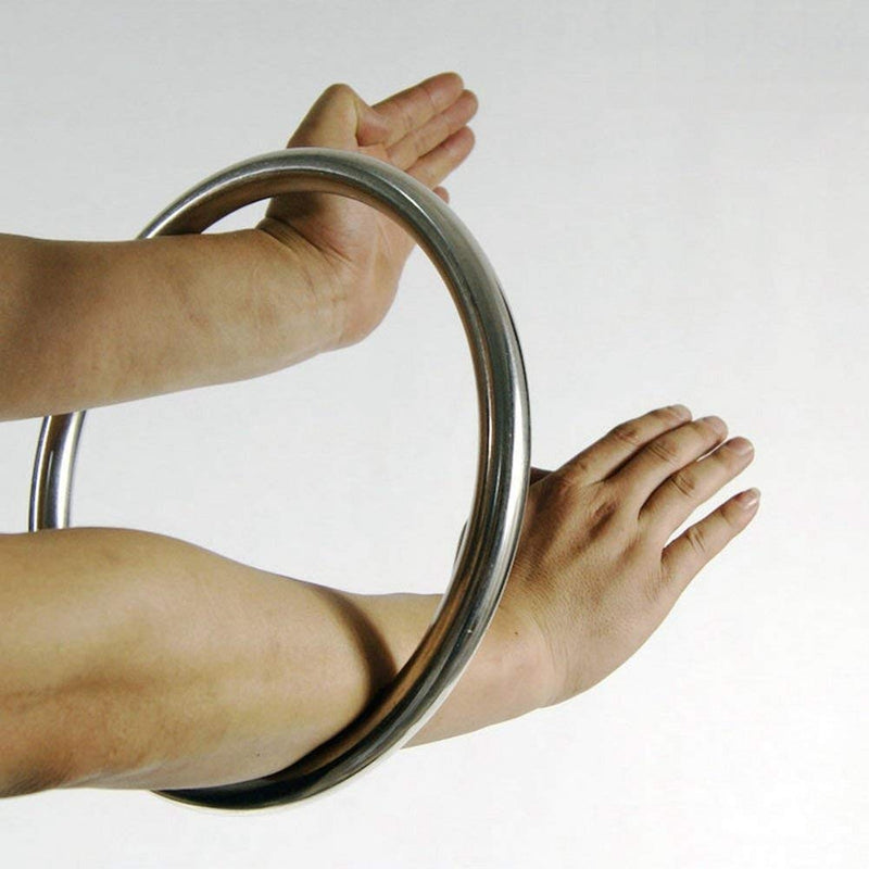 Wing Chun Stainless Ring Yewen Sau Sticky Hand Strength Training Tsun Siu Lum Kung Fu - BeesActive Australia