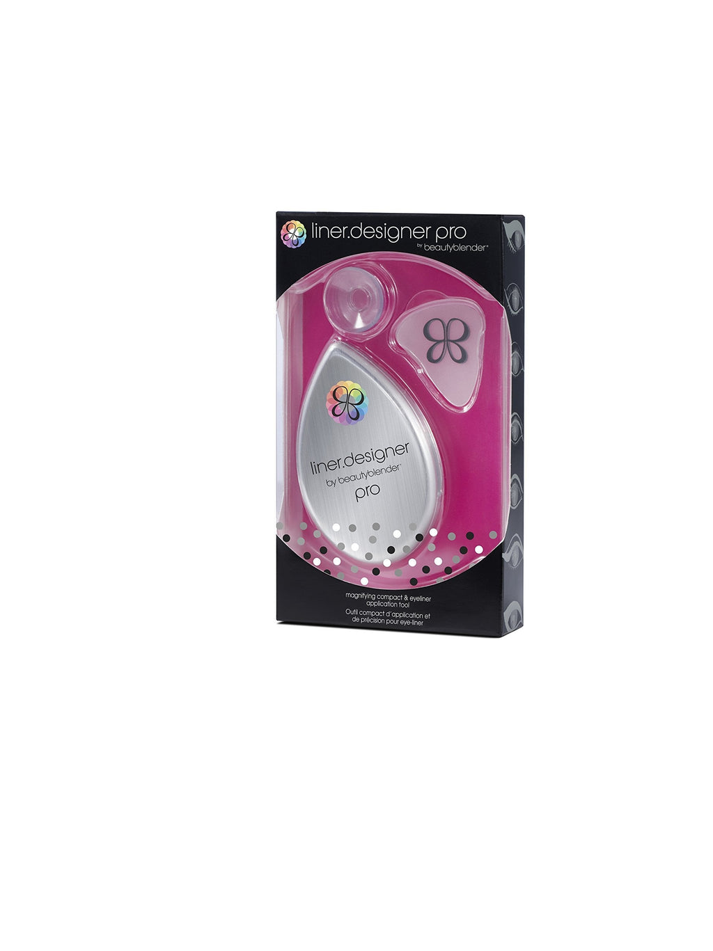 beautyblender liner.designer pro: Eyeliner & Eye Pencil Tool with Magnifying Mirror & Suction Cup - BeesActive Australia