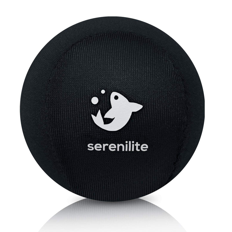Serenilite Stress Balls, Anxiety Relief Items, Grip Strength Trainer, Meditation Accessories, Physical Therapy Equipment, Fidget Ball, Stress Balls for Adults, Hand Grip Exerciser Strengthener Jet Black - BeesActive Australia
