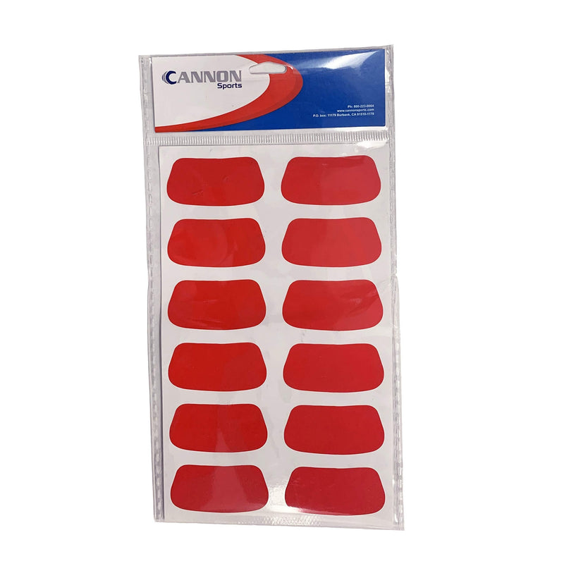 [AUSTRALIA] - Cannon Sports Eye Black Stickers Red 6 Pair 