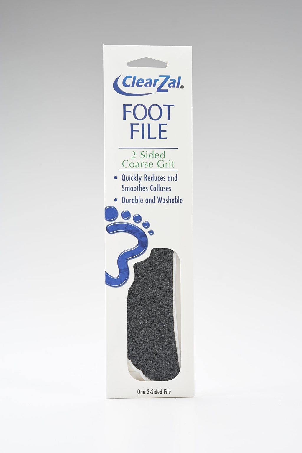 ClearZal 2-Sided Coarse Grit Foot File, 10-Inch - BeesActive Australia