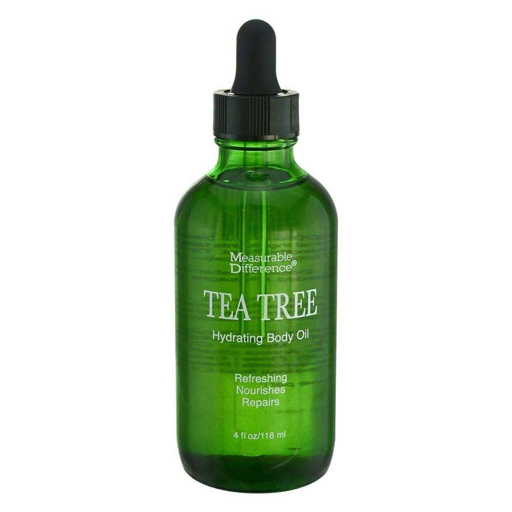 Measurable Difference Tea Tree Hydrating Body Oil, 4 Fluid Ounce 4 Ounce - BeesActive Australia