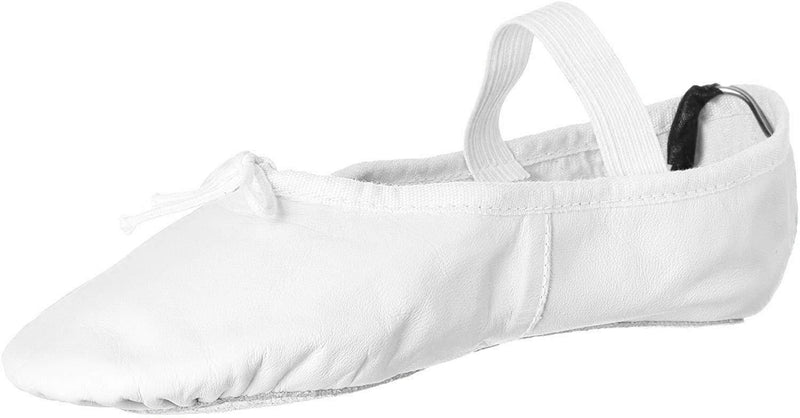 [AUSTRALIA] - Leo Girls' Ballet Russe Dance Shoe, white, 8 B US Toddler 