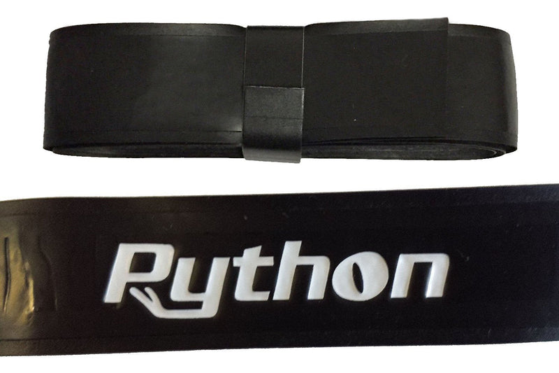 Python Deluxe Racquetball, Pickleball, Paddleball Replacement Wrap Grip (Black, Blue, and White Colors) Black - BeesActive Australia