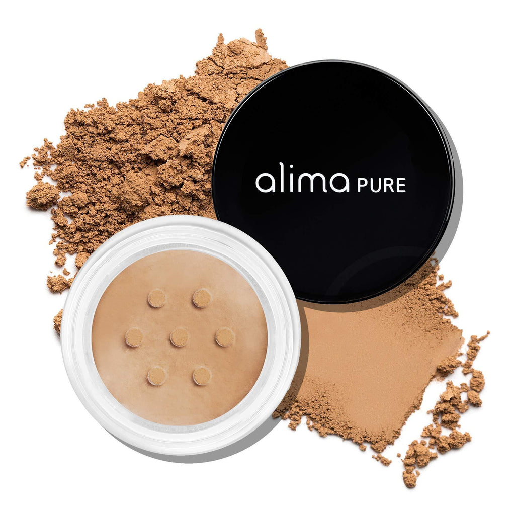 Alima Pure Concealer - Under Eye Brightener to cover blemishes & discoloration | Mineral Concealer (0.07 oz/ 2 g) | Maple 2 Gram - BeesActive Australia