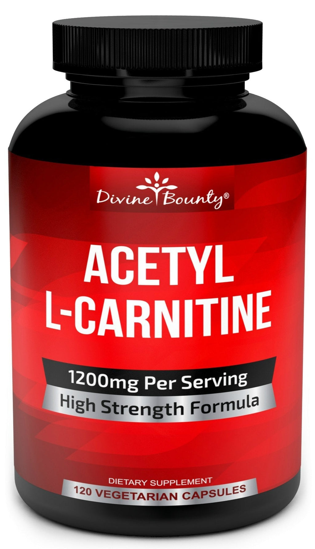 Acetyl L-Carnitine Capsules 1200mg Per Serving - L Carnitine Supplement 120 Vegetarian Capsules 1 - BeesActive Australia