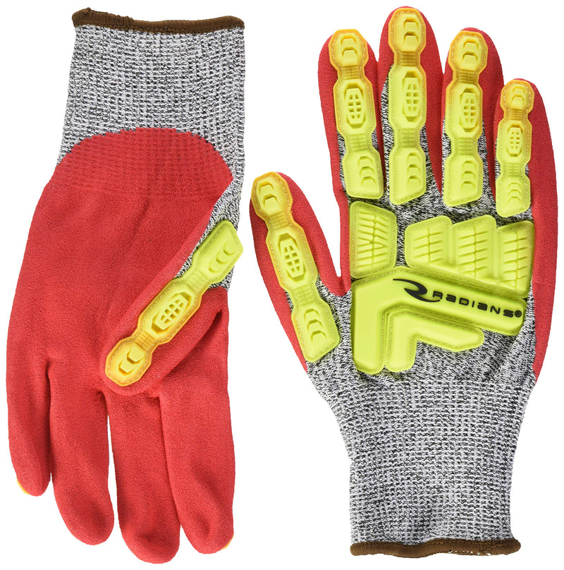 [AUSTRALIA] - Radians RWG603 Cut Protection Sandy Foam Nitrile Coated Glove, Cut Protection Level A5 Large 