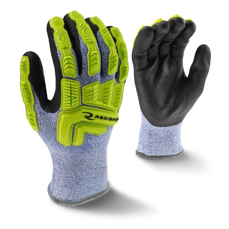 [AUSTRALIA] - Radians RWG604 Cut Protection Cold Weather Coated Glove, Cut Protection Level A4 Large 