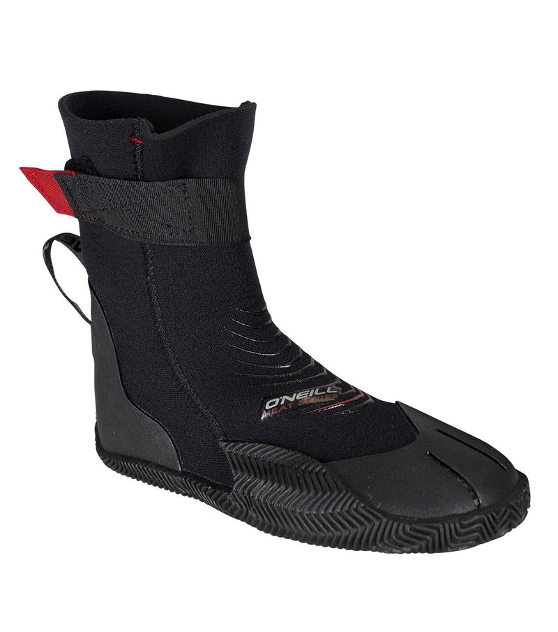O'Neill Youth Heat 3mm Round Toe Boot Large Black - BeesActive Australia