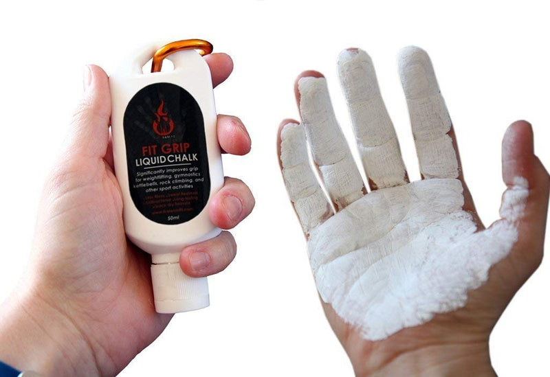Fire Team Fit Liquid Chalk for Weight Lifting, Rock Climbing, Cross Training, & Powerlifting, Gym Approved Workout Chalk for Hands & Calluses - BeesActive Australia