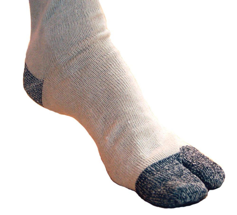 [AUSTRALIA] - Samurai market Japanese Tabi Socks Toe Socks Grey Taiko Socks 24-27cm 3 Pair … 