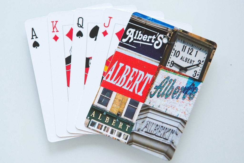 [AUSTRALIA] - ALBERT Personalized Playing Cards - featuring photos of actual signs 