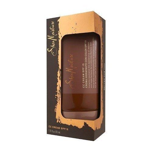 SheaMoisture ALL IN ONE CC Cream SPF 15 - Primes, Corrects, Moisturizes, Brightens, Conditions and Protects WITHOUT CLOGGING PORES! (Dark) - BeesActive Australia