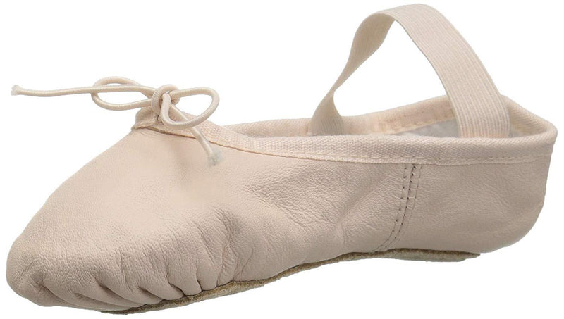 [AUSTRALIA] - Bloch Girls Dance Dansoft Full Sole Leather Ballet Slipper/Shoe, Theatrical Pink, 13 X-Wide Little Kid 