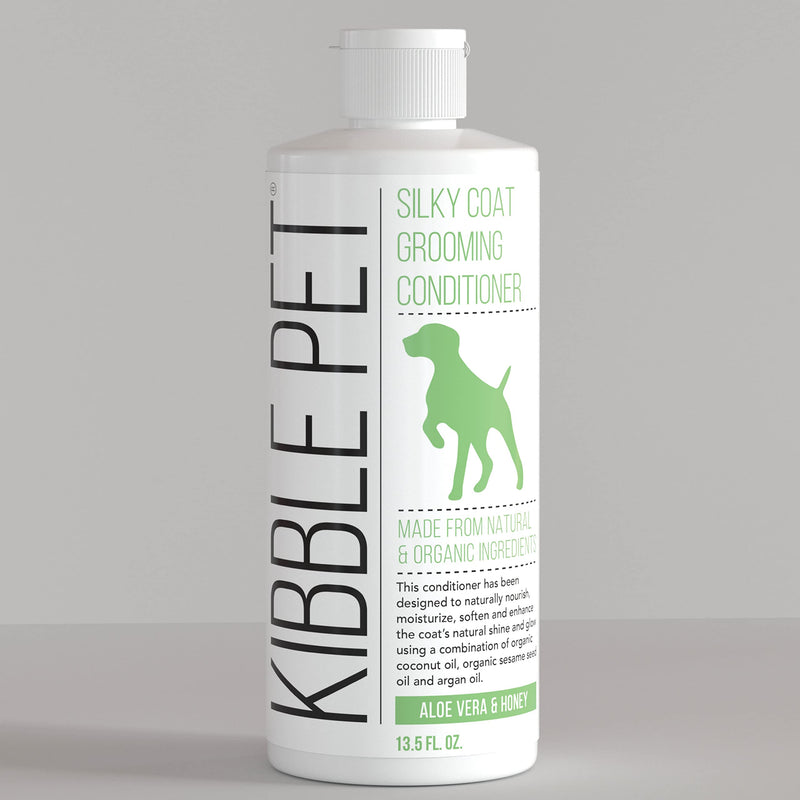 Dog Conditioner Professional Grooming, Coat Moisturizer & Soothes, Aloe Vera Honey Scent, Deodorizing Coat for Long Lasting Freshness, Hypoallergenic, Certified Organic, Made in The USA, 13.5 oz - BeesActive Australia