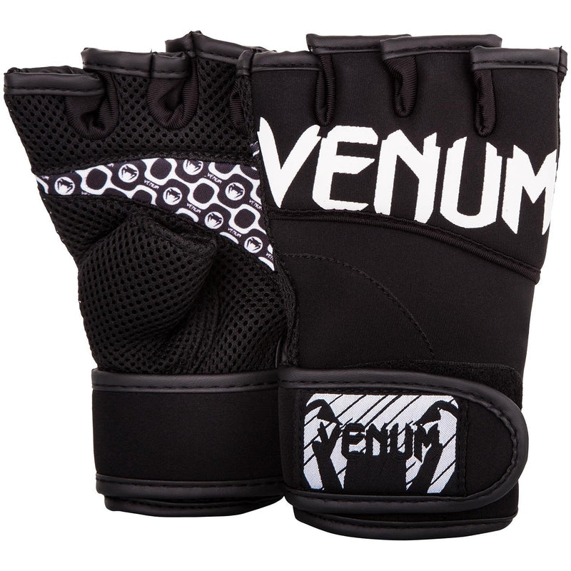 [AUSTRALIA] - Venum Essential Body Combat Gloves Black/White Small/Medium 